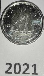 KANADA 2021   10 CENT