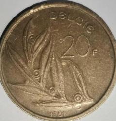 BELÇİKA 1981   20 FRANK