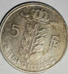 BELÇİKA 1978  5 FRANK