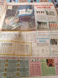 Kelebek Ev Gazetesi manşet  sayfası - 23 Temmuz 1977- Asuman Tuğberk