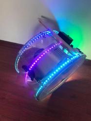 Eker percussıon  kumandalı dıştan ledli kayan ledli asma davul