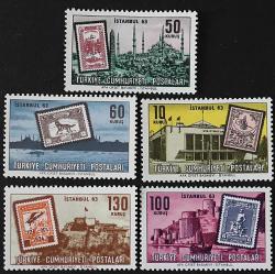 1963 İSTANBUL 63 PUL SERGİSİ