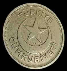 1937 5 Kuruş Nadir yıl