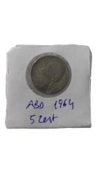 FIVE CENTS 1964