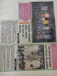 25 Ekim 1981 - Basketbola doyamayan ünlüler, kurtlarını TED Salonu'nda döküyorlar - Özlen ailesini hep beraber Şeref Kürsüsü'nde görebiliriz - Dünün büyük ustaları sadece biraz yaşlanıp göbek yaptılar - Gazete haberi - Tek Yaprak Arkalı Önlüdür