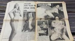 Haftalık YILDIZ magazin dergisi sayı 290- 27 aralık 1983-kapak: Güngör Bayrak-Seda Sayanda çıplak güzel oldu-karaca kaan-Zafir Seba