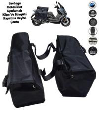 Sevbags Motosiklet Kolon Askı Ayarlamalı, Klipsli Ve Büzgülü Kapama Heybe Çanta