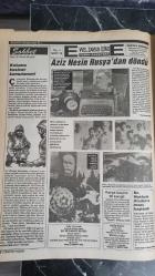 TÜRKİYE PAZAR GAZETESİ -  11 EKİM 1992 - ARİF ASPARAGASIN GÖZÜNDEN TURGUT ÖZAL, SEMRA ÖZAL - ŞEHİRLEŞMENİM NERESİNDEİZ - MÜCADELE GÜCÜ KÜÇÜK SAGE VOLKMAN ' I HAATA DÖNDÜRDÜ, AZMİN ZAFERİ - KÖMÜRLÜKTE YATAN EVLİYA VİSALİ EFENDİ - SARAY ENSE YAPIOR AZİZ NESİN RUSYADAN DÖNDÜ --  KURDOĞLU CEM ERTÜRK BEYİT ERTÜRK --  ÇATIYA ANTEN KAVGASI-  BULMACA -  HOŞ SEDA ESMA ERTÜFEKÇİ --  YUNUS EMRE VE SONRASI -  TEBESSÜM -- COCUKTA BABA SEVGİSİ -- GÜLER ERKAN COCUKLARIMIZ VE BİZ -- ALMANYA 1992 --