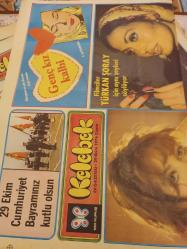 Kelebek Ev Gazetesi logo sayfası-  29 Ekim 1976 - Türkan Şoray