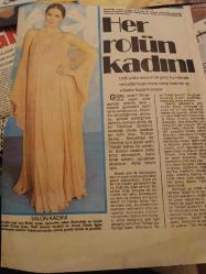 Kelebek Ev Gazetesi logo sayfası-  29 Ekim 1976 - Türkan Şoray