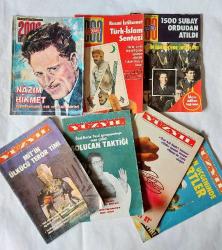 2000 İKİBİN'E DOĞRU Haftalık Haber ve Yorum Dergisi, 1987 - 1993, Yıl: 1 - 7, Sayı: 1, 2, 3, 4, 5, 7, 8, 9, 12, 13, 16, 22, 24, 25, 26, 35, 39, 47, 48, 50, 51, 52, vd. [65 ADET]