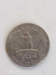 AMERİKA QUARTER ( ÇEYREK ) DOLAR 1991 ÇÇT