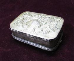 AnTiKa OSMANLI GüMüŞ AYNALI KUTU............