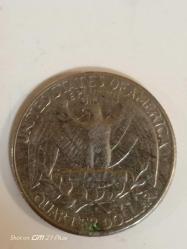 AMERİKA QUARTER ( ÇEYREK ) DOLAR 1991 P ÇT