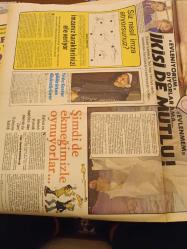 Kelebek Ev Gazetesi manşet sayfası - 2 Aralık 1974 Seçil Heper, Fatma Girik , Yıldız Kenter, Melih Caculi