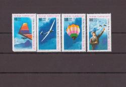 1997 1. Dünya Hava Oyunları Mnh Lüks Tam Seri Pul