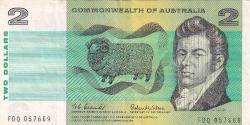 AVUSTRALYA 2 Dolar, 1966 ÇÇT