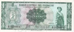 PARAGUAY 1 Guaraní, 1963 ÇİL
