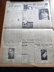 Vatan Gazetesi - 18 Ocak 1953 - Adalet Teşkilatı Baştan Kurulacak - Mısır'da Bir Hükümet Darbesi Akim Kaldı -  Tevkif Edilen Naziler - Yeşil Renkte Yapılmış Ay Yıldızlı Bayraklar Bulundu - Dışişleri Bakanı Fuat Köprülü Bugün Belgrad'a Gidiyor - Milliyetçiler Derneği Başkanı Sait Bilgiç'in İzahatı - Başbakan Adnan Menderes Bu Yurtta İrtica Yoktur Milletimiz İrticaa Karşı Mücehhezdir Dedi - Kadınlar Tekkesi Yazan Refik Halid Karay Yazı Dizisi - Hapishanelerde Ayaklanmalar Ve Hükümet Tedbirleri Yazan Mehmet Ali Sebük - Çanakkale Abidesi İçin 300 Bin Lira Toplandı - Berlin Polisi İlk Defa Geçit Resminde - General İzzet Aksalur Kore Tugayımızı Ziyaret Etti - Hindistan'da İlk Defa Bir Dokunulmaz Hakaret Davası Açtı - Clement Attlee ve Asya Sosyalist Konferansı - Hayatım Naciye Enver Paşa'nın Hatıraları Anlatan Naciye Enver Paşa Yazı Dizisi - Puro Tuvalet Sabunu - Habeş Güneşi Yazan Jean D'esme Yazı Dizisi - Sultanahmet'te Çöpçü Sıkıntısı - Good Year Lastikleri - İstanbul Ankara İzmir Radyosu