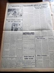 Vatan Gazetesi - 26 Ocak 1953 - Dokuz Prensip Yazan Ahmet Emin Yalman Köşe Yazısı - Demokrat Parti Genel İdare Kurulu İrtica İşini İnceledi - Doğu Almanya'da Yahudilere Baskı - Malatya'da Ahmet Emin Yalman Suikastı Tahkikatı Sona Ermek Üzere - Amerika'nın Bazı Memleketlerde İhtarı - Tanzimatta Hür Fikirler Yazan Avukat Reşat Kaynar - Doçent Feyyaz Berkay Vazifeye Başladı - Balattaki Kiliseyi Soydular - Avrupa'da Grip Salgını Var - Pakistan'da Mecburi Namaz Kılınması İstendi - Uzakdoğu'dan Hakikatler Ve Masallar Yazan Altemur Kılıç Yazı Dizisi - Edebiyat Kongresi Yazan Oktay Akbal - Şehirden Röportajlar Yazan Sadun Tanju - Amerika'dan Vatan'a Yazan Sara Ertuğrul Yazı Dizisi - Onu Affettim Filmi Oynayanlar Bülent Ufuk Suzan Rutkay Ve Neyzen Tevfik - Galatasaray Vefa İle Berabere Kaldı - Federasyon Eski Başkanı Ulvi Yenal'ın Beyanatı - Philips Pilli Radyoları - Radyolin Diş Macunu - Emlak Bankası- Arı Bisküvileri - Ankara'da Gazeteciler Cemiyetinin Kongresi Yapıldı - Nazlı Tlabar