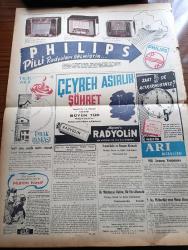 Vatan Gazetesi - 26 Ocak 1953 - Dokuz Prensip Yazan Ahmet Emin Yalman Köşe Yazısı - Demokrat Parti Genel İdare Kurulu İrtica İşini İnceledi - Doğu Almanya'da Yahudilere Baskı - Malatya'da Ahmet Emin Yalman Suikastı Tahkikatı Sona Ermek Üzere - Amerika'nın Bazı Memleketlerde İhtarı - Tanzimatta Hür Fikirler Yazan Avukat Reşat Kaynar - Doçent Feyyaz Berkay Vazifeye Başladı - Balattaki Kiliseyi Soydular - Avrupa'da Grip Salgını Var - Pakistan'da Mecburi Namaz Kılınması İstendi - Uzakdoğu'dan Hakikatler Ve Masallar Yazan Altemur Kılıç Yazı Dizisi - Edebiyat Kongresi Yazan Oktay Akbal - Şehirden Röportajlar Yazan Sadun Tanju - Amerika'dan Vatan'a Yazan Sara Ertuğrul Yazı Dizisi - Onu Affettim Filmi Oynayanlar Bülent Ufuk Suzan Rutkay Ve Neyzen Tevfik - Galatasaray Vefa İle Berabere Kaldı - Federasyon Eski Başkanı Ulvi Yenal'ın Beyanatı - Philips Pilli Radyoları - Radyolin Diş Macunu - Emlak Bankası- Arı Bisküvileri - Ankara'da Gazeteciler Cemiyetinin Kongresi Yapıldı - Nazlı Tlabar