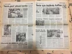 Milliyet Gazetesi - 6 Mart 1999  - Seçim - Hasan Cemal - Şahin Alpay - Fikret Bila - Melih Aşık - Güneri Civaoğlu - Nazım Alpman - Altan Öymen - Derya Sazak - Alpay - LP - AP - Duman - ABD - Mahkeme - Dava - Avukat - Türkiye - AKP - Basın - Beşiktaş - Zara - Meclis - Terör - Ankara - Üniversite - Hastane - Dizi - PKK - Anıt - Roman - Oscar - Adamlar - Kültür ve sanat - Hükümet - Başbakan - Vergi - Kültür - Sanat - Agu - Gökçe - Galatasaray - Bulgaristan - Belediye - Basketbol - Türk Telekom - Darüşşafaka - Teknik Direktör - Fenerbahçe - CSKA - Bero - Tayfun - Redd - Teknik Heyet - Ceza - Zalgiris Kaunas - Efes Pilsen - Miami Heat - Denver Nuggets - Houston Rockets - Trabzonspor - Deprem - Nez - Avrupa Ligi - CSKA Moskova - Kupa - Barcelona - Transfer - Kule - Maden - İstanbul - Vize - Forum - Deco - Fair Play - Taraftar - Edebiyat - Yunanistan - NATO - MSP - Sergi - Puan Durumu - ATP - BM - Savunma