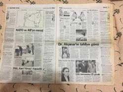 Milliyet Gazetesi - 6 Mart 1999  - Seçim - Hasan Cemal - Şahin Alpay - Fikret Bila - Melih Aşık - Güneri Civaoğlu - Nazım Alpman - Altan Öymen - Derya Sazak - Alpay - LP - AP - Duman - ABD - Mahkeme - Dava - Avukat - Türkiye - AKP - Basın - Beşiktaş - Zara - Meclis - Terör - Ankara - Üniversite - Hastane - Dizi - PKK - Anıt - Roman - Oscar - Adamlar - Kültür ve sanat - Hükümet - Başbakan - Vergi - Kültür - Sanat - Agu - Gökçe - Galatasaray - Bulgaristan - Belediye - Basketbol - Türk Telekom - Darüşşafaka - Teknik Direktör - Fenerbahçe - CSKA - Bero - Tayfun - Redd - Teknik Heyet - Ceza - Zalgiris Kaunas - Efes Pilsen - Miami Heat - Denver Nuggets - Houston Rockets - Trabzonspor - Deprem - Nez - Avrupa Ligi - CSKA Moskova - Kupa - Barcelona - Transfer - Kule - Maden - İstanbul - Vize - Forum - Deco - Fair Play - Taraftar - Edebiyat - Yunanistan - NATO - MSP - Sergi - Puan Durumu - ATP - BM - Savunma