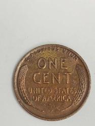 Koleksiyonluk Amerika 1 Cent 1934