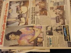 Saklambaç,Türkiye'nin En Çok Satan Kadın Gazetesi - 15 Şubat 1977 -  Müzeyyen Senar TV programı değil çile çekti.Yeşilçamın iki devi Fikret Hakan,Ayhan Işık , Gülşen Bubikoğlu