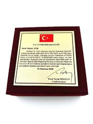 Antika Koleksiyonluk Bronz Ayasofya Hatıra Parası Orijinal Kutusunda (Sertifikalı)