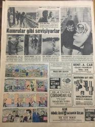 HÜRRİYET GAZETESİ 20 TEMMUZ 1968 YIL :21 SAYI :7266--Hülya Koçyiğit,Selim Soydan-Sünnet-Kıbrıs için uzun vadeli bir Enosis planı hazırlandı ---Karaya çıkan denizcileri kalkanlı polisler korudu ---AP, tutanaklarının iptaline karşı itirazını seçim kuruluna veriyor ---Nikahsız yaşadığı kadını ,deniz motorunda  sustalı çakı ile  öldürdü ---Paris te aşk başkadır :Hülya -Selim  çifti şahane bir  balayı yaşıyor ---Alman mahkemeleri ,esrarını zehir olup olmadığı hususunda  tereddüde  düştü --Fenerbahçe yeni sezona sıkıyönetimle giriyor --Puanlı yüzme yarışlarının ilk gününde  tek rekor kırıldı ---PTT de yeni futbol  yılına ilk adımı attı ---Milan ,Riva ya 21 milyon lira teklif etti ---Ogün gol değil dönmek için fırsat arıyor ---Kumrular gibi sevişiyorlar ---Üzerlerine gelen motordan korkup denize atlayan 4 arkadaştan biri boğuldu ---Haluk adını alan Alman genci dinini değiştirecek ---