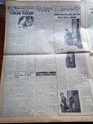 Vatan Gazetesi - 5 Şubat 1953 - Sait Bilgiç İle Tahsin Tola Hakkında Savcı Takibata Karar Verdi - Ahmet Emin Yalman Köşe Yazısı - Samsun Milletvekili Hasan Fehmi Ustaoğlu Açtığı İlk Davayı Kaybetti - Dün Ev Ve Dükkan Kiraları Kanunu Müzakere Edildi - Kızıl Çin Kore İçin Teklif Yaptı - Türkiye'ye Gelen Japon Güreş Takımı Antrenman Yaptı Fotoğraf - Kadınlar Tekkesi Yazan Refik Halid Karay Yazı Dizisi - Denizcilik Bankası Yeni Vapurlar Alacak - Komünistler Berlin'de İki Caddeyi Kapattı - Fedaiyani İslam Cemiyeti Başkanı Navab Safavi Serbest Bırakıldı - Dünya Futbol Turnuvası - Fotoğraflarla Haberler - Mapusane Çeşmesi Yazan Mehmet Yanık Yazı işleri - Piyangodan Kazandıkları Parayı Ne Yaptılar Yazan Fasih İnal Yazı Dizisi - Askerlerimizin Giydiği Üniformalara Dair Yazan Altemur Kılıç Yazı Dizisi - Habeş Güneşi Yazan Jean D'esme Yazı Dizisi - Öğretim Eğitim Gençlik Köşesi - Profesyonel Boks Maçları Tehir Edildi - Yirminci Asır Dergisi Toplattırıldı - İstanbul Ankara Radyosu Programı