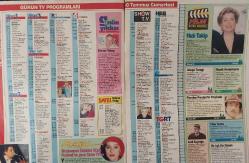 SABAH GAZETESİ-YENİ-TV GUİDE DERGİSİ-MODERN TV DERGİSİ-10 TEMMUZ-16 TEMMUZ -SAYI:25-KAPAK-FOTOĞRAF-RÖPORTAJ-GÜLGÜN FEYMAN TECRÜBESİ-HÜLYA AVŞAR'I İDARE ETMEK-FERHAN ŞENSOY KAYBET-KAZAN-BRONSON'UN İLK TV DİZİSİ-SCHWARZENEGGER GERÇEĞE ÇAĞRI FİLMİ İLE EKRANDA-NEREDEN ÇIKTI BU SOĞUKLUK-HÜLYA UĞUR-16 YILLIK TECRÜBE-KAPTAN BRONSON-NEŞE KARABÖCEK-SHARON STONE-METİN BELGİN-AYŞEN GRUDA-JODIE FOSTER BİR ZAMANLAR-CYBİLL SHEPHERD-KADER ZAMANI-ACELE KOCA ARANIYOR-TÜRKAN ŞORAY-BÜLENT KAYABAŞ-AYŞEN GRUDA-AYNA AYNA-NECO-KUZEY KIBRIS TÜRK CUMHURİYETİ-ATV-TGRT-SHOW TV-GENÇ CARUSO-POLİS DOSYASI-BİR BAŞKA GECE-YASEMİN BOZKURT-YENİ YILDA CİNAYET-ERTÜRK YÖNDEM-AMATÖR SES YARIŞMASI-KAAN GİRGİN-METİN BELGİN-FERHAN ŞENSOY-MELEK BAYKAL-ERKAN YOLAÇ