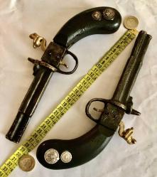 PİŞTOW Replica TAKIM 2li  AĞIR metal Kabza AĞAÇ