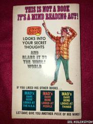 MAD'S DAVE BERG LOOKS AT MODERN THINKING / DAVE BERG / NEW AMERİCAN LİBRARY / SIGNET BOOK / İNGİLİZCE KİTAP (MAD'DEN DAVE BERG MODERN DÜŞÜNCEYİ İNCELER)