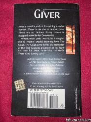 LOIS LOWRY / THE GIVER / LAUREL LEAF BOOKS / İNGİLİZCE KİTAP (VERİCİ)  ALTI ÇİZİLİ KISIMLARI MEVCUT