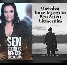 Sen Gittin Ya Ben Çok Güzelleştim Nilgün Bodur  DESTEK YAYINLARI