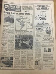 HÜRRİYET GAZETESİ 11 TEMMUZ 1968 YIL :21 SAYI :7257----Eski DP liler Demirel 'i devirmek istiyor --Çapkın genci ormana kaldırıp işkence ile öldürdüler ---Ankara da 1200 arsa dağıtıldı ----İstanbul da 35 derece olan sıcaklık  daha da artacak ---Ruben Asa nın  Ayvalık tan  Midilli ye kaçtığı anlaşıldı ---And dağlarına tırmanan elli iki  turist dağcı kayıp ----Fenerbahçe nin rakibi Manchester City ----Altay a da Gornik  düştü ---Puskas ın çalıştırdığı takım sonuncu durumda ---A.Erol ve S.Bayülgen 6 ay hastane de kalacak ---En çok lig  şampiyonu olan takım :Glasgow Rangers ---Bir Hayat Doğuyor ---500 Hektarlık çam ormanı tamamen yandı --Uruguay Devlet Başkanı Kalbini Bağışladı ---AP lideri ,1960 ın intikamını alma hırsı içindeki aşırı sağcı unsurları bugün kü tutumuyla hayal kırıklığına uğratmış ---
