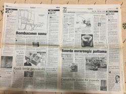 Milliyet Gazetesi - 18 Mart 1999  - Meclis - AP - Başbakan - Cumhurbaşkanı - BM - Tansu Çiller - DYP - Seçim - Anıt - Türkiye - Terör - Turizm - Otel - Rezervasyon - Ceza - PKK - Turist - Dolar - Silah - Euro - Borsa - Grip - Beşiktaş - Yunanistan - Deprem - Teknoloji - Yazıt - ANAP - Mahkeme - Dava - Özgürlük - Almanya - Litvanya - Hollanda - Belçika - Kupa - Moda - Roket - Houston Rockets - Tayfun - Taraftar - Altyapı - Antrenman - Trabzonspor - Adamlar - Nez - Transfer - Hastane - Dida - Chelsea - Lazio - Olimpiyat - Alpay - LP - Tofaş - İstanbul - Harun - Savunma - Türk Telekom - ATP - Agu - Basketbol - Galatasaray - Zara - Tablet - Hasan Sas - Cami - Şampiyonlar Ligi - Real Madrid - Teknik Direktör - Olympiakos - Şili - Samoa - Reform - ABD - Sergi - Derya Sazak - Belediyeler - Belediye - Melih Gökçek - Gökçe - DSP - Recai Kutan - Ankara - Hükümet - Siyasi Partiler - Anayasa - Mesut Yılmaz - DTP