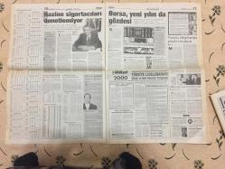 Milliyet Gazetesi - 3 Ocak 2000  - Petrol - Maden - Demokrasi - İstanbul - Ceza - Ankara - Türkiye - Deprem - Doğuş - Almanya - ABD - THY - AP - Dolar - Fiyatlar - Fikret Bila - MHP - Anıt - Havaalanı - Pasaport - Belçika - ATP - Fenerbahçe - Moldova - Kupa - Model - Antrenman - Maaş - Fatih Terim - Taffarel - Transfer - Avusturya - Mars - Seçim - Beşiktaş - Otel - Taraftar - Galatasaray - Berkay - Konyaspor - Trabzonspor - Tarım - Avukat - Cami - Gökçe - Tohum - Gümüş - Meksika - Olimpiyat - Sergi - İsviçre - Savunma - Tanju Çolak - Monaco - Barcelona - Macaristan - Portekiz - Norveç - Naim Süleymanoğlu - Özgürlük - Bulgaristan - Şampiyonluk - Turnuva - Avustralya - Başbakan - Nez - Süleyman Demirel - Hükümet - Memur - Terör - Hükümet kararı - Teknik Direktör - Avrupa Şampiyonası - Yıldızlar - Danimarka - Basketbol - Mustafa Denizli - Hollanda - Voleybol - Agu - PKK - Tiyatro - Anayasa - Belediyeler