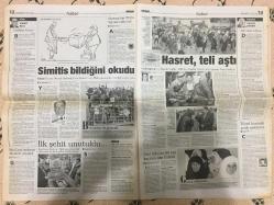 Milliyet Gazetesi - 31 Mart 1999 AP -  - ABD - Helikopter - Tank - Yasemin Çongar - Vietnam - Göç - Ferri - Sanat - Yunanistan - Kamu Düzeni - Askeri - PKK - Kurtarma - Silah - Mülteci - Diplomasi - NATO - Rusya - Fikret Bila - Başbakan - Anıt - Turizm - Ahmet Tan - Ekonomi - Hasan Cemal - Türkiye - Yönetmen - Film - Senaryo - Sinema - Dizi - Özgün - Otel - Belediye - Sağlık - LP - Zara - Basketbol - Basın Toplantısı - Basın - Fenerbahçe - Kulüp Doktoru - Dikiş - Beşiktaş - Teknik Direktör - Transfer - Hastane - Atlanta Hawks - Gökçe - Mustafa Doğan - Altyapı - Antrenman - Teknik Heyet - Tarım - Kredi - Taraftar - Almanya - Finlandiya - Andorra - Fransa - Portekiz - Polonya - Romanya - Bulgaristan - Malta - Ukrayna - Litvanya - Letonya - Estonya - Ermenistan - Azerbaycan - Roman - Fatih Terim - Hasan Şaş - Ceza - Galatasaray - Maç Günü - Juventus - Turnuva - Hazırlık Maçı - Efes Pilsen - Mücevher - Kupa