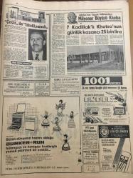 HÜRRİYET GAZETESİ  25 NİSAN 1966 YIL :18 SAYI :6459---Almanya 4 yıl sonra işçi kabul etmeyecek --Senato Ön Seçim ,Dün Sükunet İçinde Yapıldı ---Gangsterler 7,5 milyon lira tutan mükafatı Türkiye ye getirecekler ---Türk -İş siyasi partilerin tutumlarını tenkit etti ---Suni gübreye yılda 115 milyon lira ödeniyor ---Ben artık aktris Süreyya yım :Mahzun prenses henüz evliliği düşünmüyor ---203 İtalyan Turist Geri Dönmek İstedi ---Boğaz yolu 8 milyon liraya onarılacak ---Cehalet ve korku yüzünden kanserden ölenler çoğalıyor ---Beşiktaş ,Şampiyon Oldu --Ankaragücü Feriköy 'ü Penaltı Golü ile 1-0 Yendi ---Fenerbahçe :0 Hacettepe :0---Galatasaray :3 PTT :0---Federasyon Kupası Maçları ---Pencere Modası ---Trende patlayan bomba 29 kişiyi öldürdü ---Boğmacadan 21 Çocuk Öldü ---Radyo Programları ---Gençlerbirliği :1 Adana Demirspor :1--Almanya da işçi ihtiyacı ---