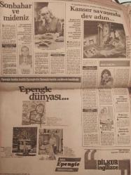 Hafta Sonu Haftalık Aktüalite Sinema Tiyatro Müzik ve Magazin Gazetesi - Yıl:10 Sayı:43 - Zeki Müren, huzuru yine annesinin dizi dibinde buldu - Zavallı Ayşecik, Zeynep Değirmencioğlu - Sonbahar ve mideniz - Kanser savaşında dev adım - Cihan Ünal'a ilk yasak - Gülşen Bubikoğlu ve büyük gözaltı - Bülent Ersoy 80 milyonluk teminat mektubu arıyor - Kaldırım güzellerine dikkat - Kim, Nerede, Nasıl? - Onnik Balıkçıyan - Güzin Haur - Yılmaz Çetiner - Melek Toker - Haldun Taner - Ünlü şarkıcıların Eurovision ''Blöf''ü - Hülya Tuğlu'nun antika dünyası - Necla İz, bir diş için okyanusu açtı - Kıskanç koca nasıl yola geldi? - Fatma Girik ailesini birbirine düşüren virane... - İskender Doğan - Okşan Ay - Paylaşılamayan çocuk annede kaldı - Selçuk Ural - Mualla Özbek - Canan Özbek - Gülünç ama gerçek... Çizgi Romanı - Bu kocanın fiyatı 3 milyon - Belkıs Akkale - Sami Yılmaztürk - Nurten Yılmaztürk - Cihan Ünal - Recep Peker- Necla Peker - Faruk Peker -Gazete tam değildir sadece 8 sayfası mevcuttur