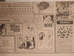 Flaş Haftalık Aktüalite, Sinema ve Magazin Gazetesi - Nur Ay Posteri - 44x30cm boyutunda - Bulmaca - Mizah - Dedikodular Üzerine - Emel Sayın-İsmet Kasapoğlu çifti konuştu ''Ayrılmayacağız'' dedi - Tek Yaprak Arkalı Önlüdür - Gazete tam değildir sadece poster kısmıdır