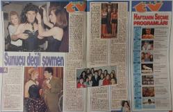 SABAH GAZETESİ-YENİ-TV GUİDE DERGİSİ-MODERN TV DERGİSİ-31 TEMMUZ-6 AĞUSTOS-SAYI:28-KAPAK-FOTOĞRAF-RÖPORTAJ-GÜNER ÜMİT-SUNUCU DEĞİL ŞOVMENIM-HARİKA AVCI-ÇOK IDDALI-PEMBE DİZİ HABERLERİ-UYDULARDAN SEÇMELER-ÖRGÜT-İKİ BÖLÜM HALINDE ATV'DE-HARIKA EVCI EKRANI SARSACAK-TÜRKIYE GÜZELI HEDEFINI BELIRLEDI-ARZUM ONAN-NAZAR DEĞMESIN-NURHAN DAMCIOĞLU-ATILLA OLGAÇ-SISTER ACT-MERAKLI MELAHAT-GÜNÜN YILDIZI-MİNE KOŞAN-AYLA ALGAN-YASAK CENNET-KOKTEYL'DE YILDIZLAR GEÇİDİ-LEVENT YÜKSEL-DEVLERIN ÖLÜMÜ-ROBERT MITCHUM-PETER STRAUSS-CONNIE SELLECCA-DAVID MORSE-FERHAN ŞENSOY-32.GÜN -MEHMED ALİ BİRAND-MELEKLERIN ÖFKESI-1-YARINLAR BIZIM-SALI EĞLENCELERI CIVIL CIVIL-DEFNE SAMYELİ-DEMET AKBAĞ-KORKUSUZ TYLO-SEVEN KADIN KISKANIR-ELVEDA SARI SAÇLARIM-