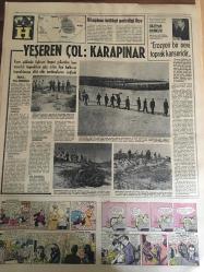 HÜRRİYET GAZETESİ 30 AĞUSTOS 1965 YIL :18 SAYI :6226---Radyo seçim konulmaları  25 Eylül de başlayacak ---2226 Mebus Namzedi Ön Seçimle Belli Oldu ---Maaş için gönderilen iki milyon lirayı şakiler aldı ---30 Ağustos Törenlerle Kutlanıyor ---İnönü ,seçim sonucu  kabul edilecek dedi---TPAO da çalışan 1200 işçi 13 Eylül de grev yapacak ---Rami de  3 apartman  bloku  kayma tehlikesi altında ----Süleymaniye  yangını kundakçılık eseriymiş ---Şehrimiz ilkokullarına bu yıl 40 bin öğrenci alınacak ---Bir genç hapis yatmamak için  meydan dayağı yedi ---Monalya Bahçesi :Zeki Müren ,--Kamptaki güreşlerin  çalışmasına hız verildi ---Fenerbahçe -Galatasaray  çarşamba  gecesi  rövanşı oynuyor ---Demirspor :1 Hacettepe : 0--Gençlerbirliği :0 Ankaragücü : 0---Yeşeren Çöl : Karapınar --Uzun atlamada 7.28 m ile rakiplerini geride bırakan Bulgar atlet ,tek koluna rağmen  bayrak yarışına iştirak etti ---Abaza Basri ,jandarma  kordonunu 3 defa  yardı ---
