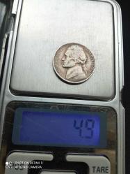 US  1964 -D FIVE CENTS