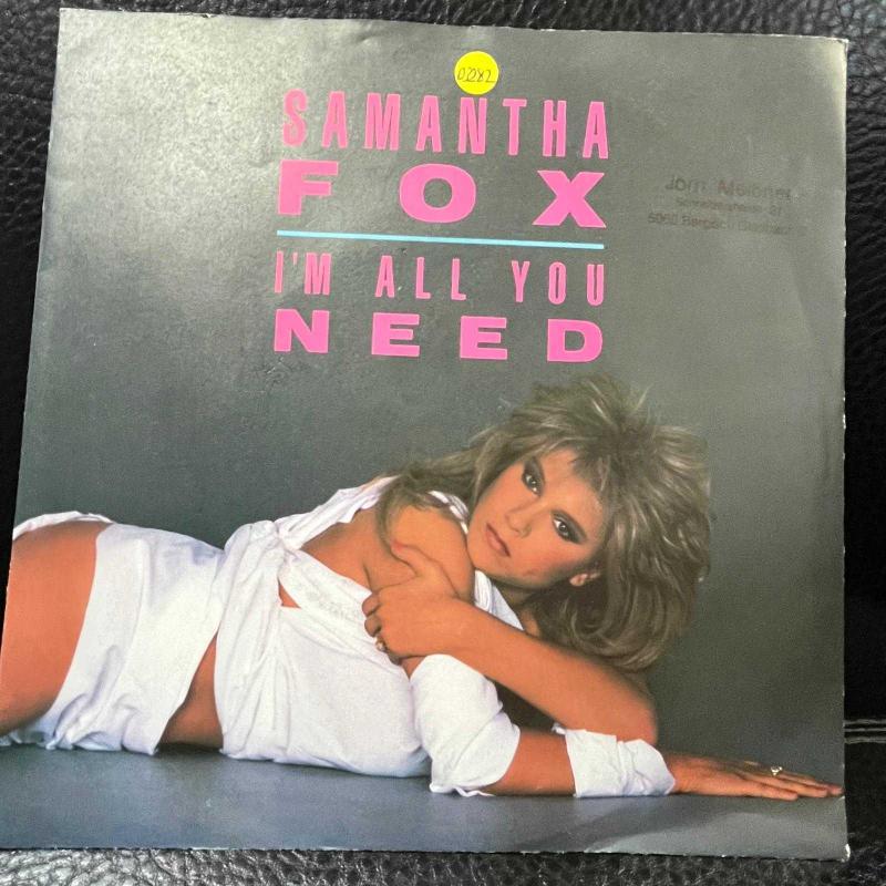 SAMANTHA FOX - I'M ALL YOU NEED 03282 - Efemera - kitantik