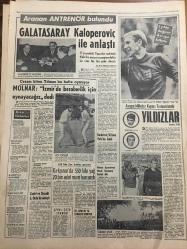 HÜRRİYET GAZETESİ 19 HAZİRAN 1968 YIL :21 SAYI :7235--İTÜ de boykotçular imtihan isteyenlerle  çatıştı ---Yıldırım Servis :Ülkü nün 20 yıldır aradığı  babasını buldu ---İdama mahkum edilen casus Manukyan ın cezası müebbet  hapse  çevrildi ---2 Türk ,Dünyanın en büyük yolcu gemilerinden birini satın aldı ---İnönü :İktidar  eğitim düzenini değişirse  onu ilk tebrik eden biz olacağız dedi ---Başkan Sunay bugün Boro ları kabul edecek --Kısmet ve Boro lar için  şarkılar yazılıp besteleniyor --315 Kız öğrenci olgunlaşma enstitüsünü işgal edince  hocalar karşıdaki muhallebicide toplandı ---Galatasaray Kaloperoviç ile anlaştı ---Molnar : İzmir de beraberlik için  oynayacağız dedi --Kırkpınar da  550 kilo yağ 20 bin adet  mum harcandı ---Zadel ve Siyaski A.Ordu ile anlaştı ---Örnek Şoförler --Hür kanatlar meraklısına  gökyüzünü sevdiriyor ---Duvar delen röntgenci yakalandı --İki İngiliz Öğrenci Trafik Kazalarında Öldü --10 Yaşında ki çocuğu  4 kişi öldürdü ---