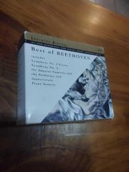 Best of BEETHOVEN * OVERTURES, APPASIONATA, EROICA, PIANO CONCERTOS, EMPEROR * INFINITY DIGITAL 5 ADET CD * KENDİ KUTUSUNDA